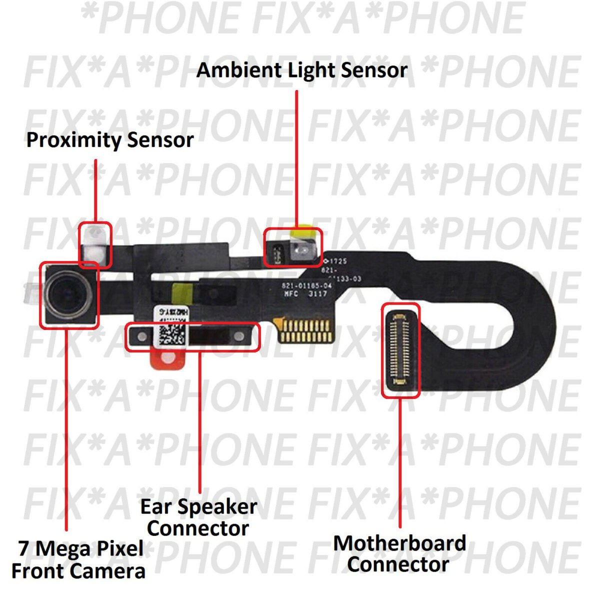 iPhone 8 Front Camera Replacement Proximity Sensor Smartfix Mobile